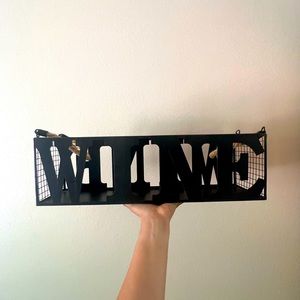 Wine Farmhouse Basket Decor